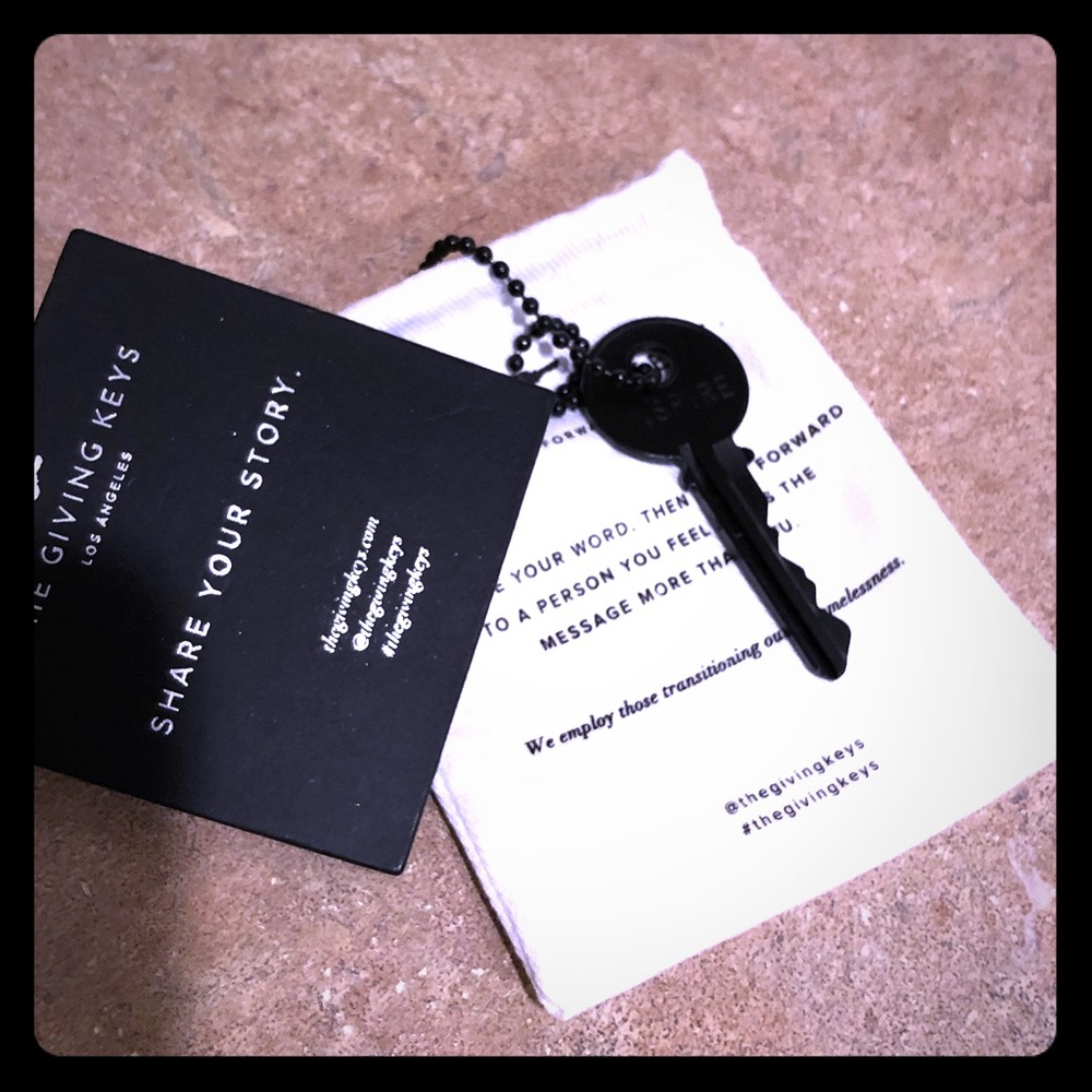 Giving Key Necklace
